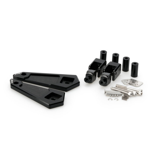 Puig Footpeg Adaptors Black